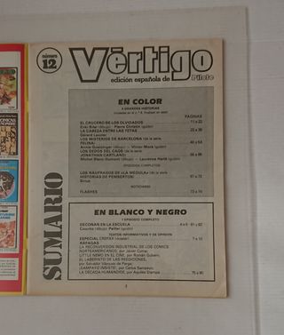 Vértigo - Comic Edición Española de Pilote