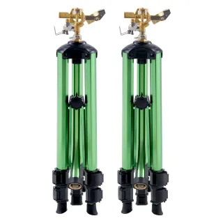 Irrigatore a Impatto Base a Treppiede 2 Pezzi