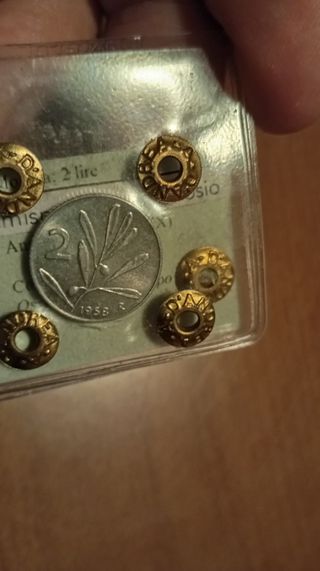 Raro 2 Lire 1958 Repubblica Italiana