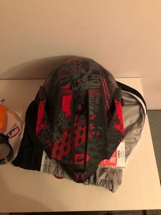 Casco MX O'Neal 1Srs Vibrant + Gafas Cross 100%