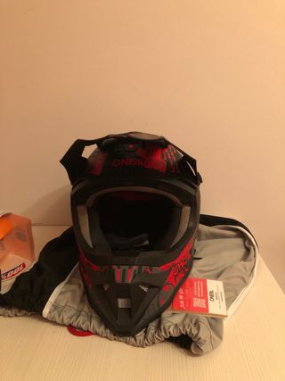 Casco MX O'Neal 1Srs Vibrant + Gafas Cross 100%