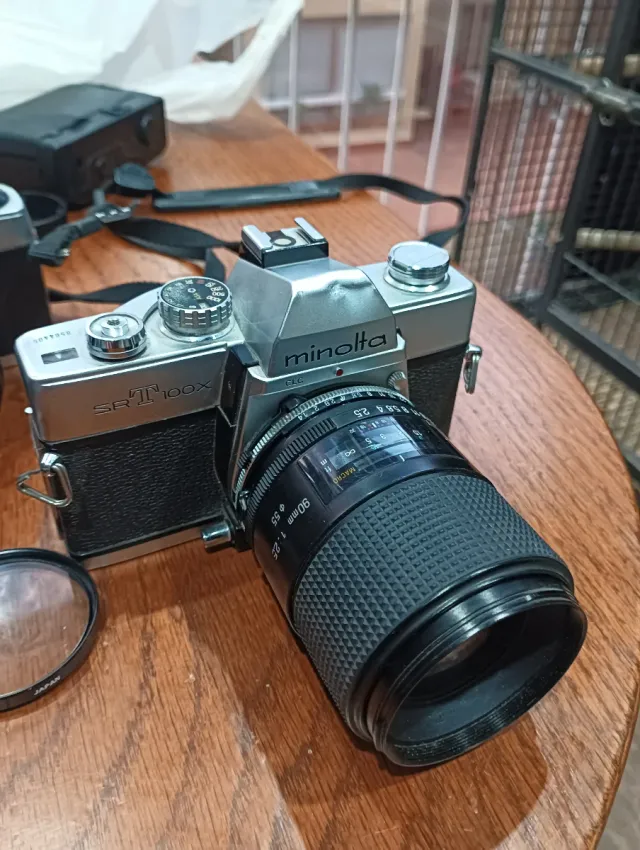 Fotocamera vintage Minolta SRT 100X