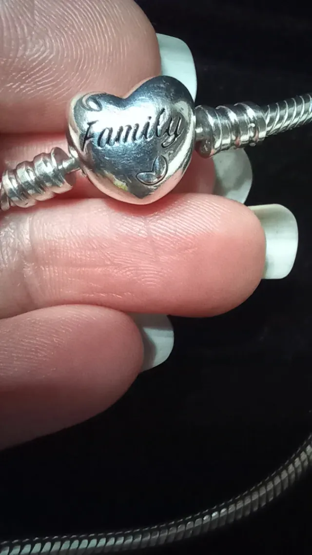 Pulsera Pandora Corazón Plata