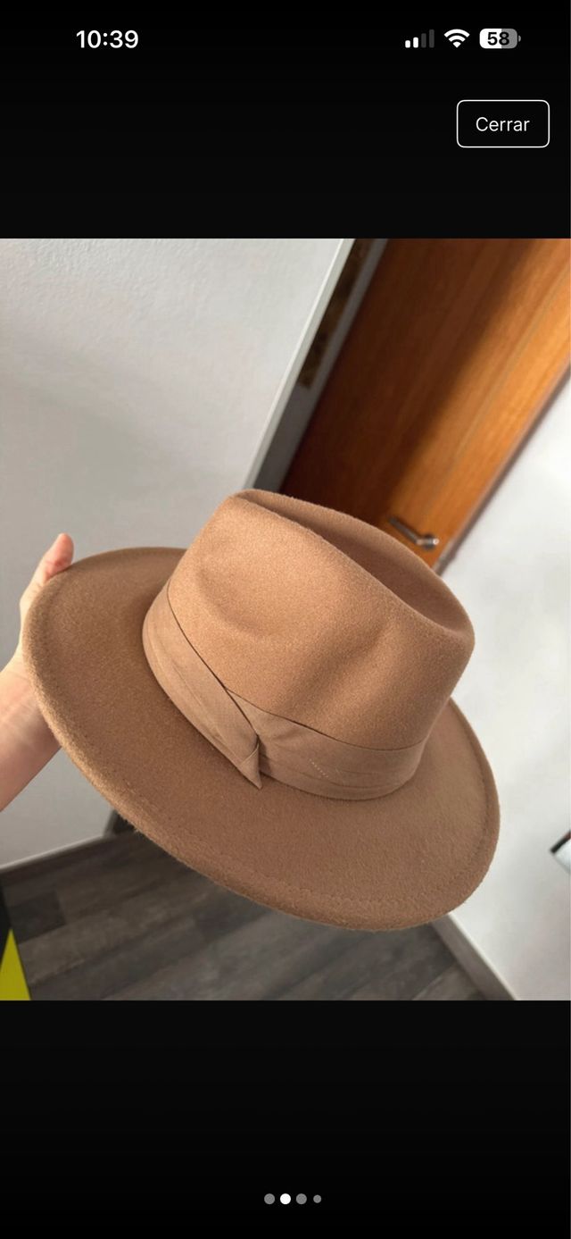 Sombrero marrón