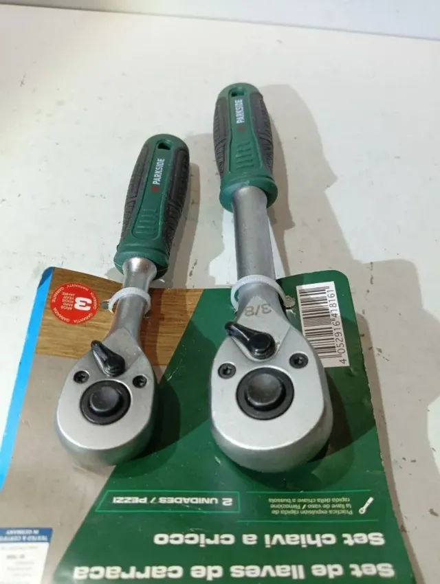 Set 2 chiavi a cricchetto PARKSIDE