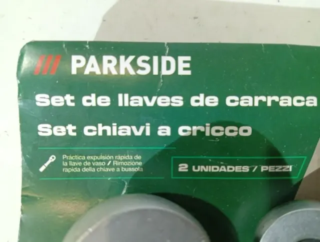 Set 2 chiavi a cricchetto PARKSIDE