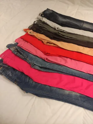 Lote 10 Pantalones Talla XS (34)