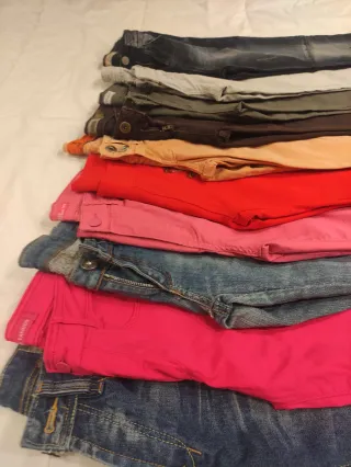 Lote 10 Pantalones Talla XS (34)