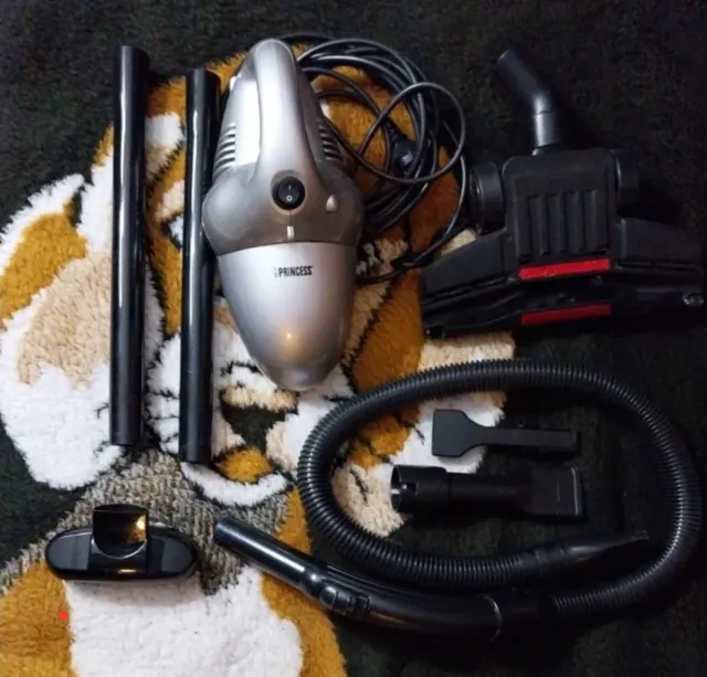 Princess Aspirador de mano o escoba + accesorios