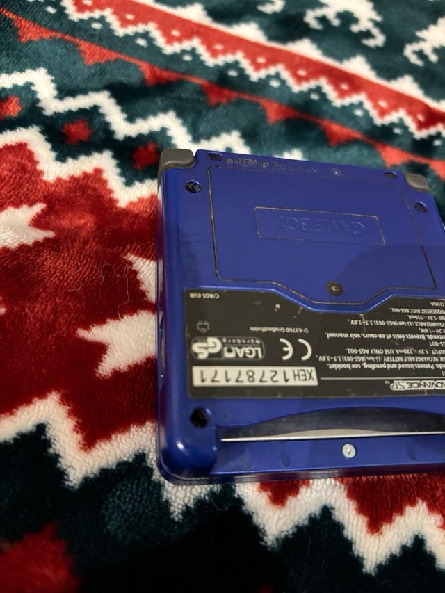 Nintendo Game Boy Advance SP Ed. Kyogre