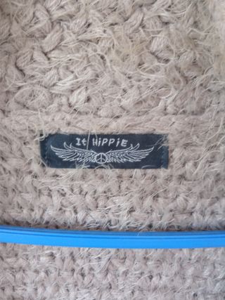 Chaqueta - abrigo It Hippie muy suave talla 38