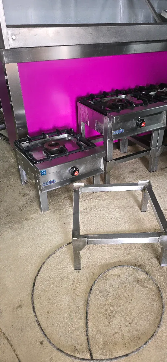 Hornillo a gas Repagas 6 fuegos