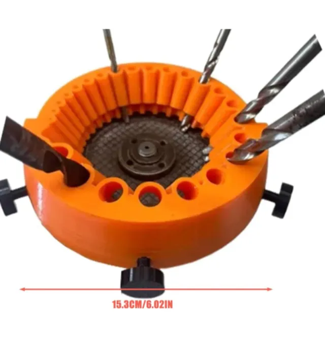 Afilador de brocas para amoladora