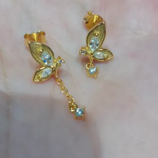 Pendientes Mariposa Dorados