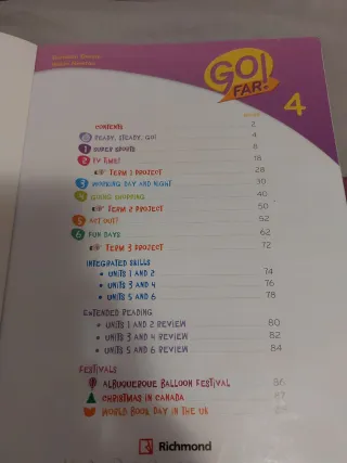 Libro GO! FAR. Student's Book 4