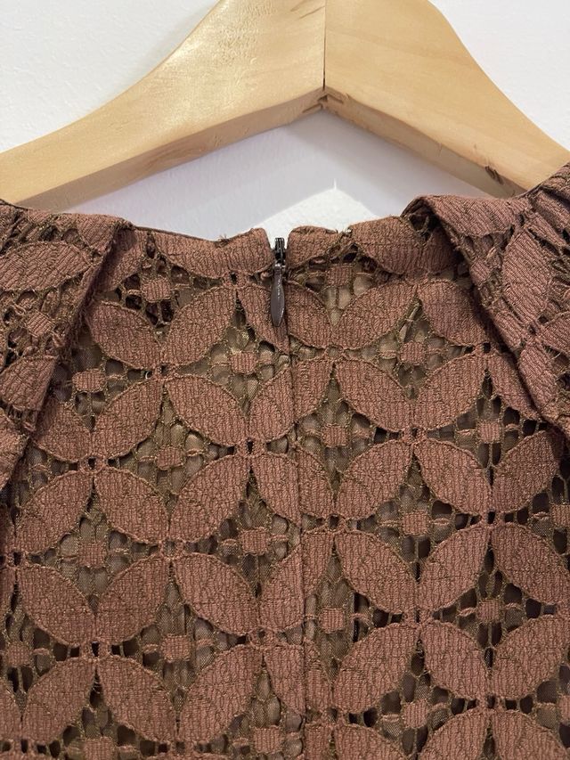 Vestido Tintoretto marrón