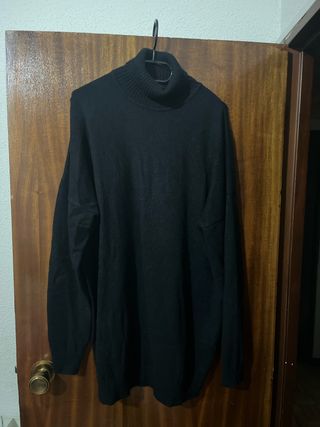 Jersey largo cuello alto