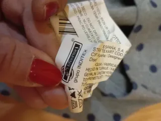 Falda corta lunares Stradivarius