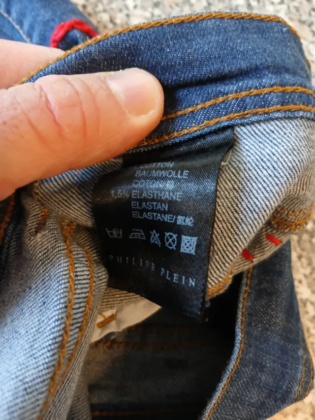 Philipp Plein Gonna tg.26/S con catene rosse