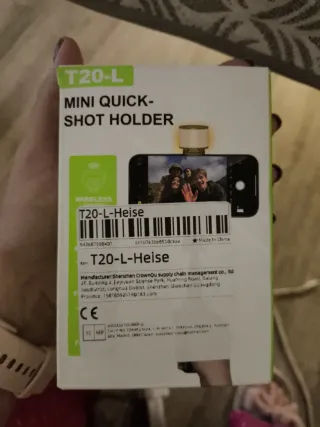 Trípode de bolsillo con mando