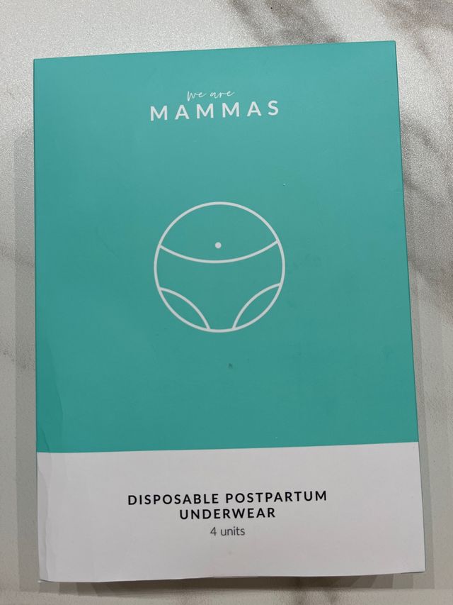 Pack 4 bragas posparto desechables - WeareMAMMAS