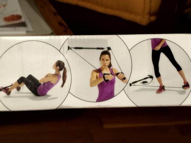 Barra de ejercicios para puerta Crivit nueva