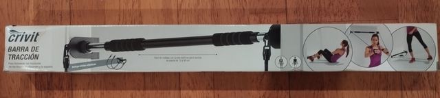 Barra de ejercicios para puerta Crivit nueva