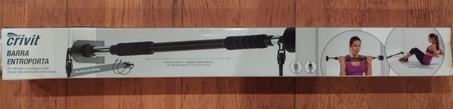 Barra de ejercicios para puerta Crivit nueva