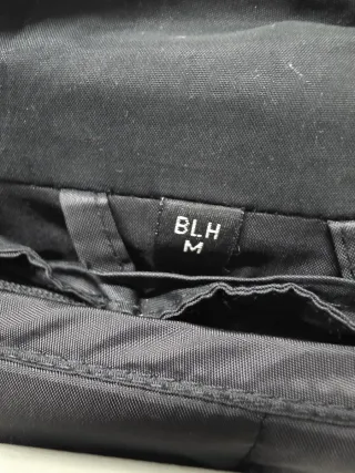 Chaqueta Moto Invierno Negra.