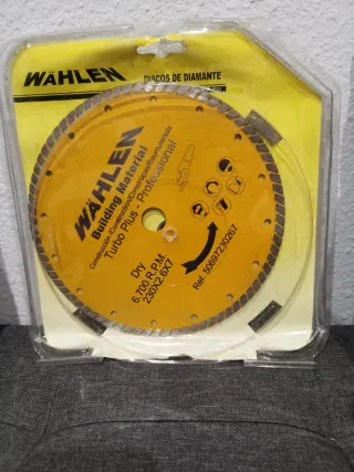 Disco Diamante Wahlen Turbo Plus 230mm