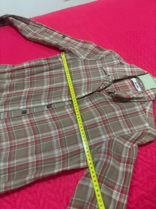 Camisa cuadros Bershka