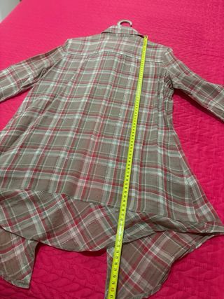 Camisa cuadros Bershka