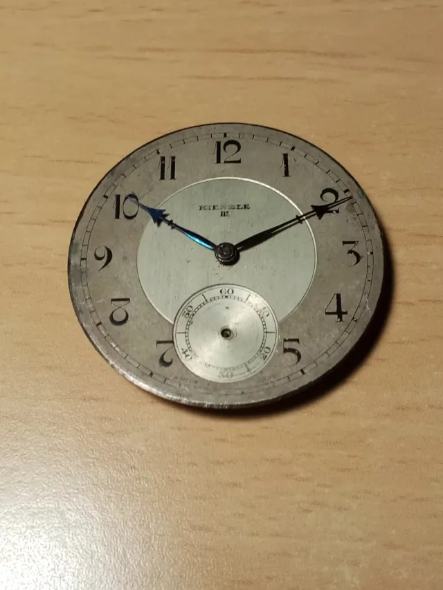 Esfera Reloj Bolsillo Kienzle con Máquina