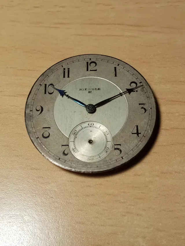 Esfera Reloj Bolsillo Kienzle con Máquina