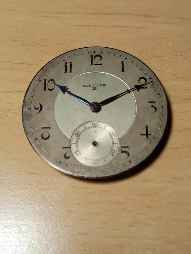 Esfera Reloj Bolsillo Kienzle con Máquina