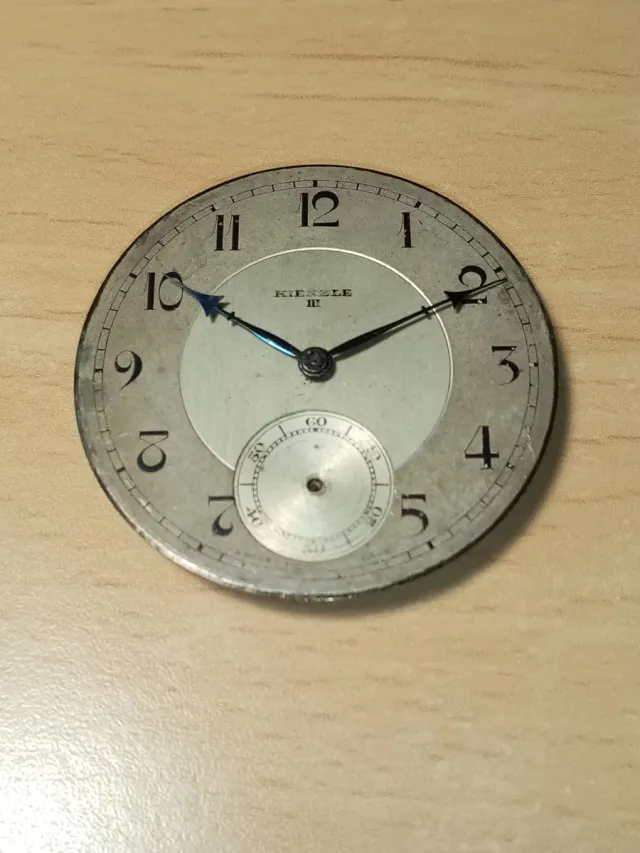 Esfera Reloj Bolsillo Kienzle con Máquina