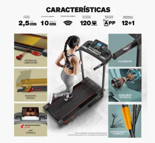 Cinta de Correr Plegable