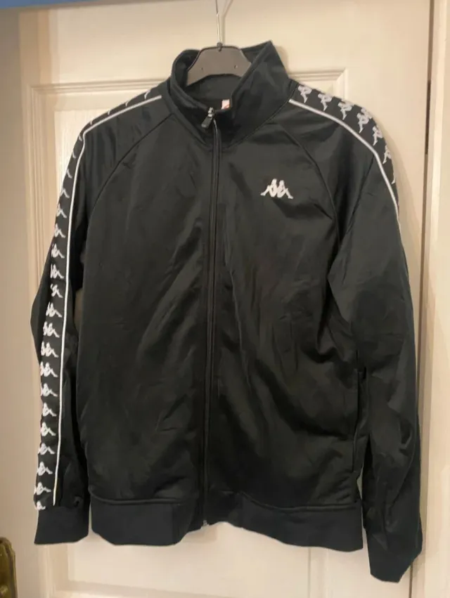 Chaqueta Kappa Negra