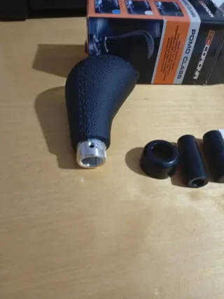 Pomo de cambio universal negro