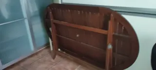 Mesa de teca para jardín