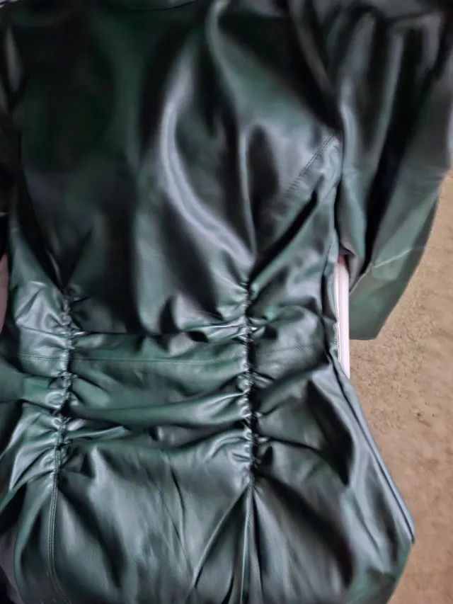 Vestido Zara Verde Talla M