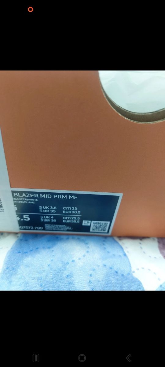 Nike Blazer Mid 77 Talla 36.5 Nuevas