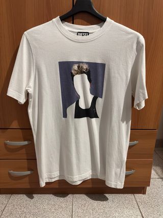 T-shirt Diesel bianca taglia S