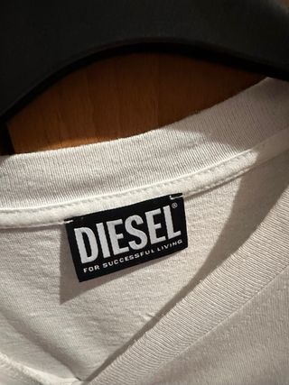 T-shirt Diesel bianca taglia S