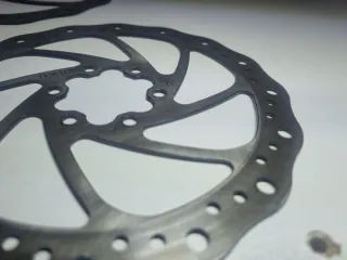 Pareja Discos Freno Tektro 180mm y 160mm