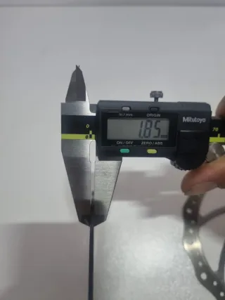 Pareja Discos Freno Tektro 180mm y 160mm