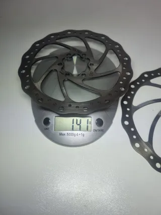 Pareja Discos Freno Tektro 180mm y 160mm