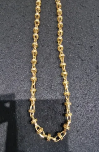 Cadena Oro 18kt Diseño Exclusivo