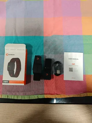 Brazalete COOSPO HW9 Negro