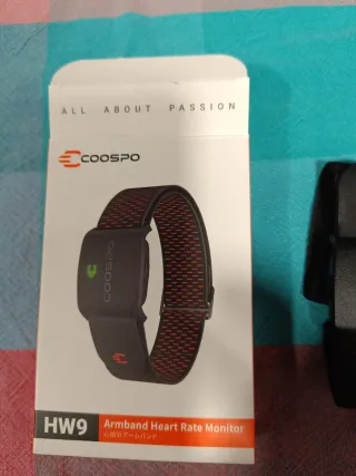 Brazalete COOSPO HW9 Negro